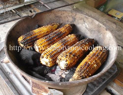 roast corn