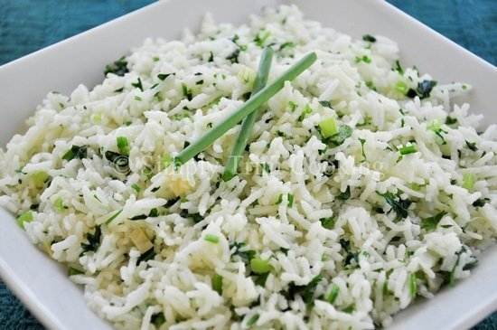 parsley rice