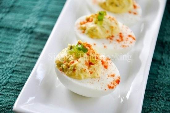 Deviled Eggs Trinistyle