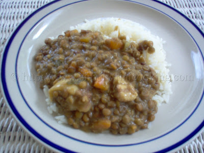 lentil peas and rice