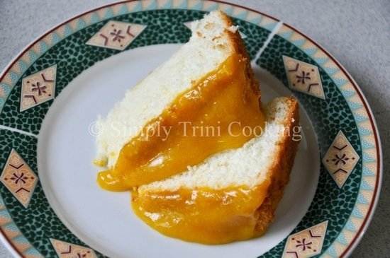 mango sunshine cake