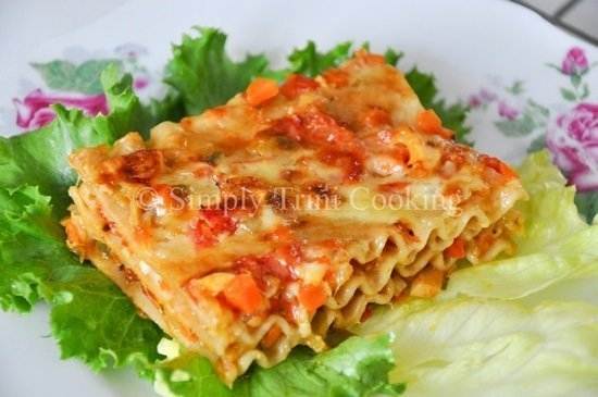 vegetable lasagna, simply trini cooking
