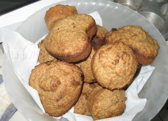 carrot bran muffins