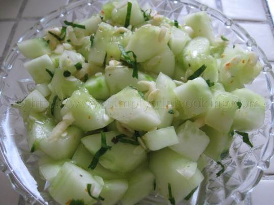cucumber chow