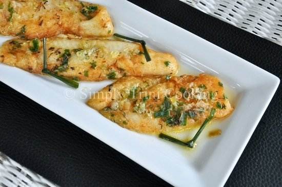 Steamed Fish with Chive and Lemongrass Butter