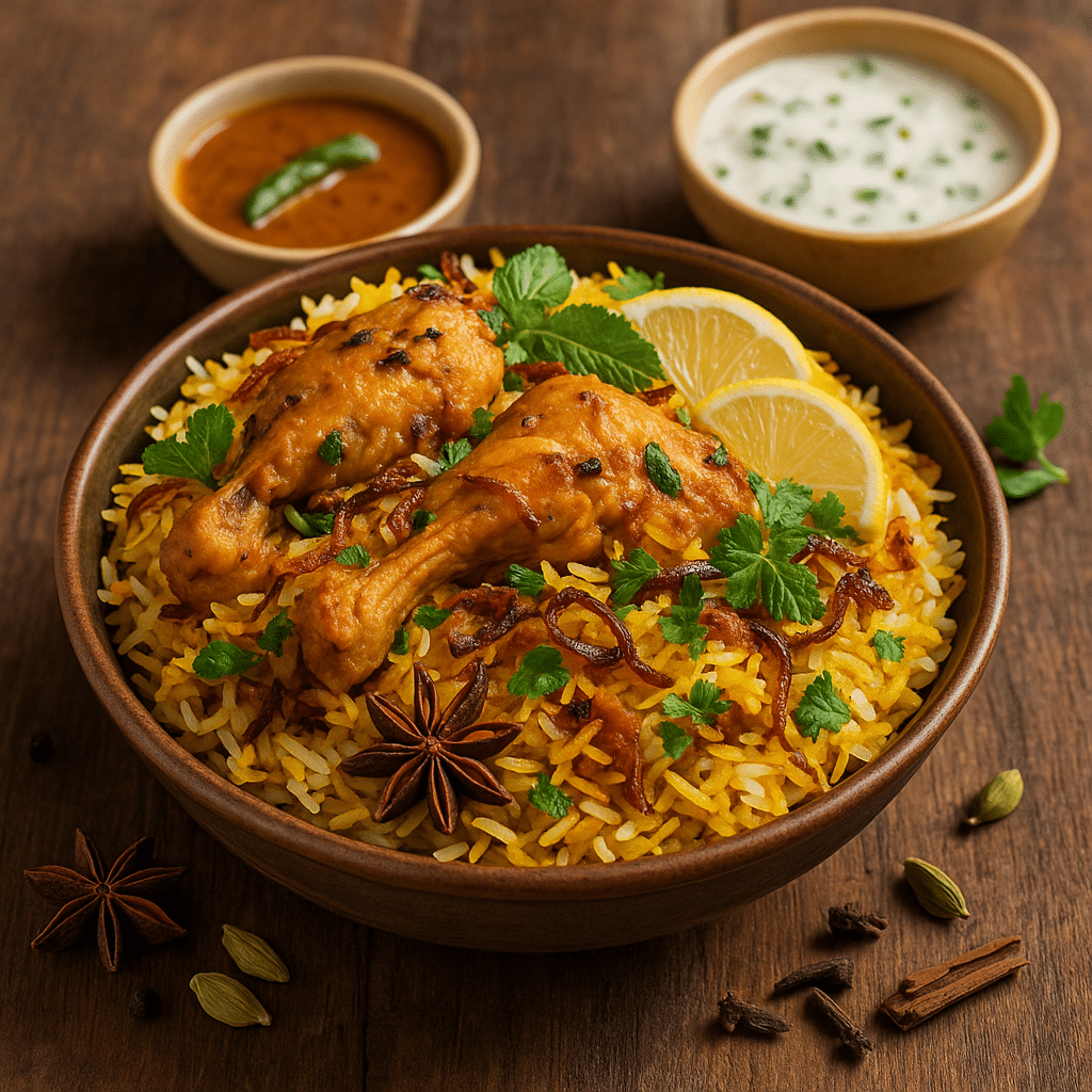 Biryanii Curry Rice