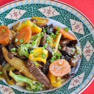 Chunky Vegetables with Beef