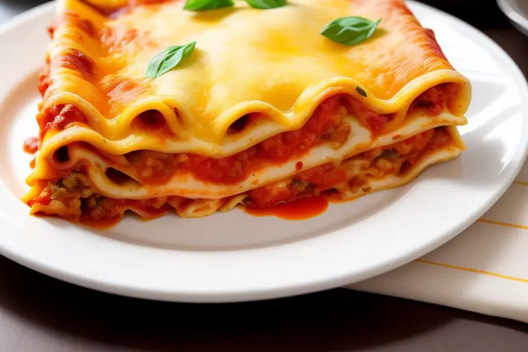 lasagna with beef