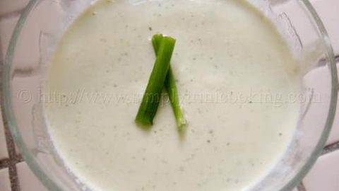 Easy Trini garlic sauce