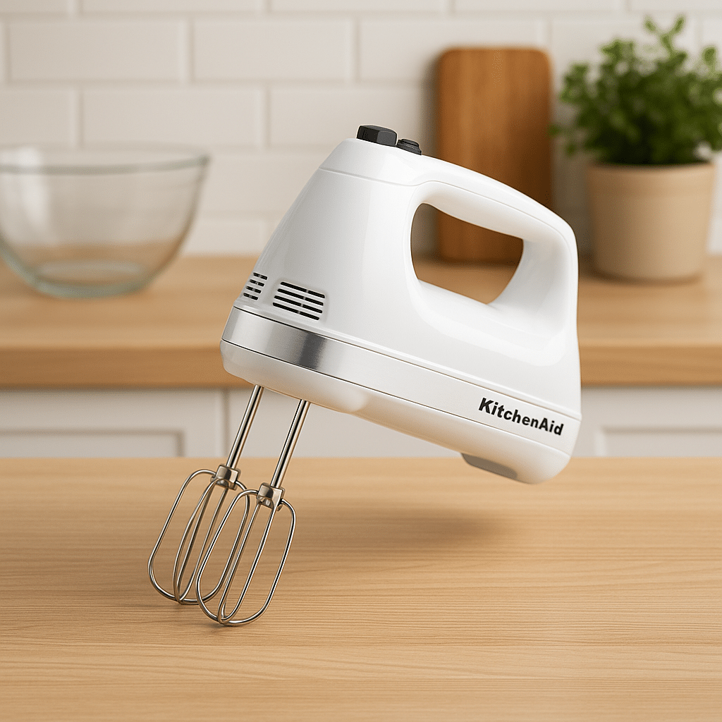 KitchenAid-KHM512WH-5-Speed-Ultra-Power-Hand-Mixer