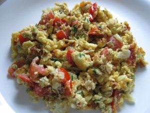 My Favourite Scrambled Eggs with Delicious Herbs