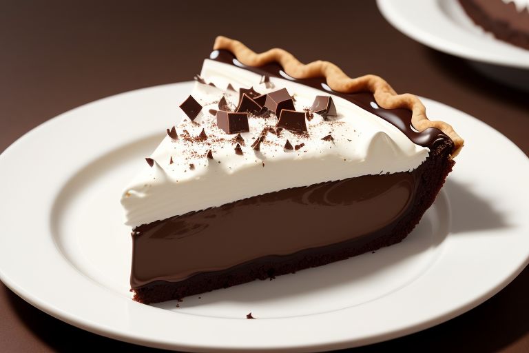 chocolate ribbon pie