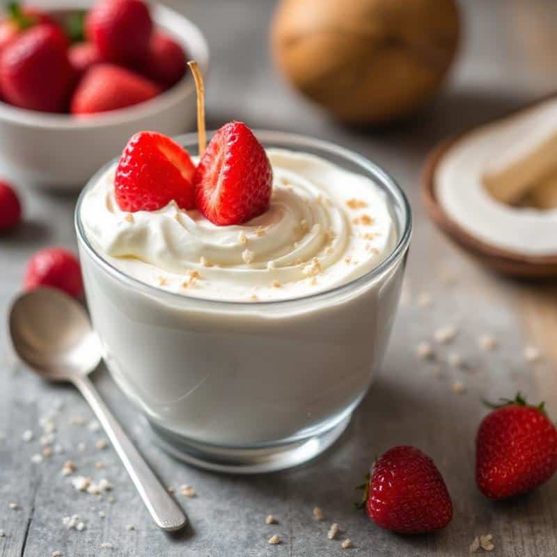 coconut mousse
