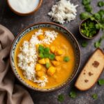 dasheen coconut curry