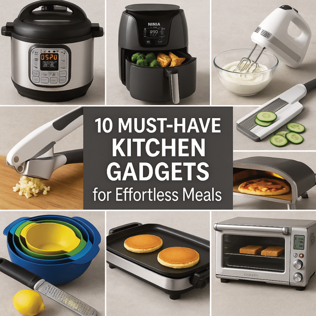 10 must have gadgets for effortless meals