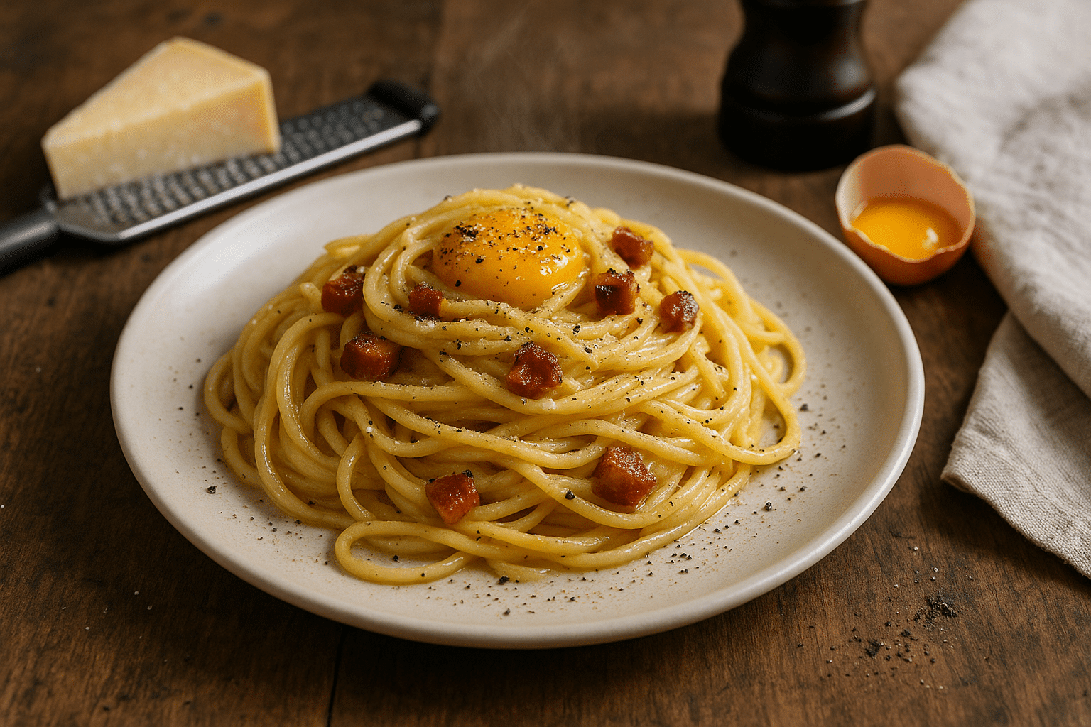 pasta carbonara