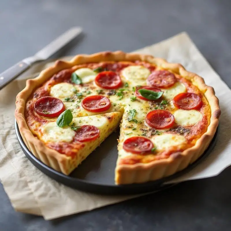 pizza quiche